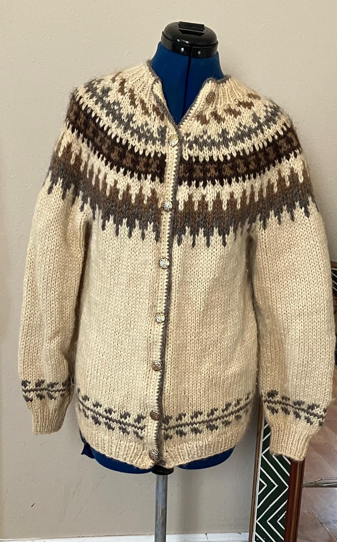 70s 80s Samband of Iceland HEKLAカーディガン 70s 80s Samband of Iceland HEKLAカーディガン Vintage Samband