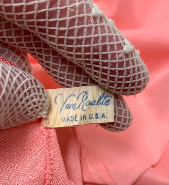 1950's Van Raalte Nightgown/Negligee Vintage Shee… - image 6