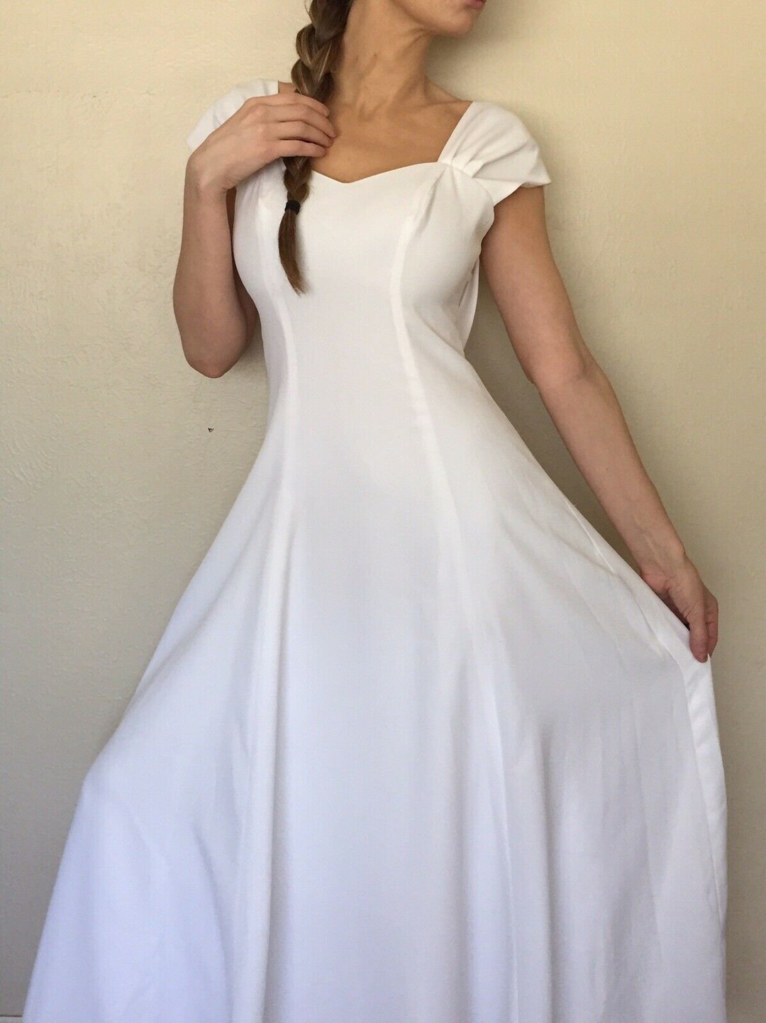 marigold yellow dress Marigold Yellow Wedding Dress with Slit DESERTE Size 24W / Marigold