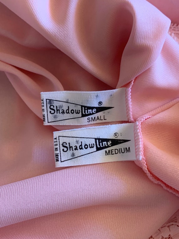 Vintage Shadowline Babydoll Nightgown & Robe Set,… - image 9