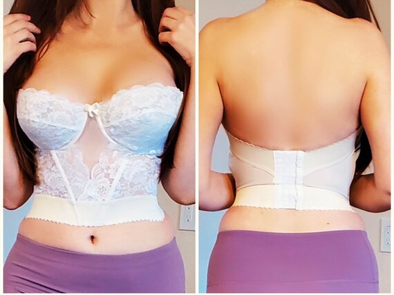 Vintage Fredericks of Hollywood Corset Lace Bustie