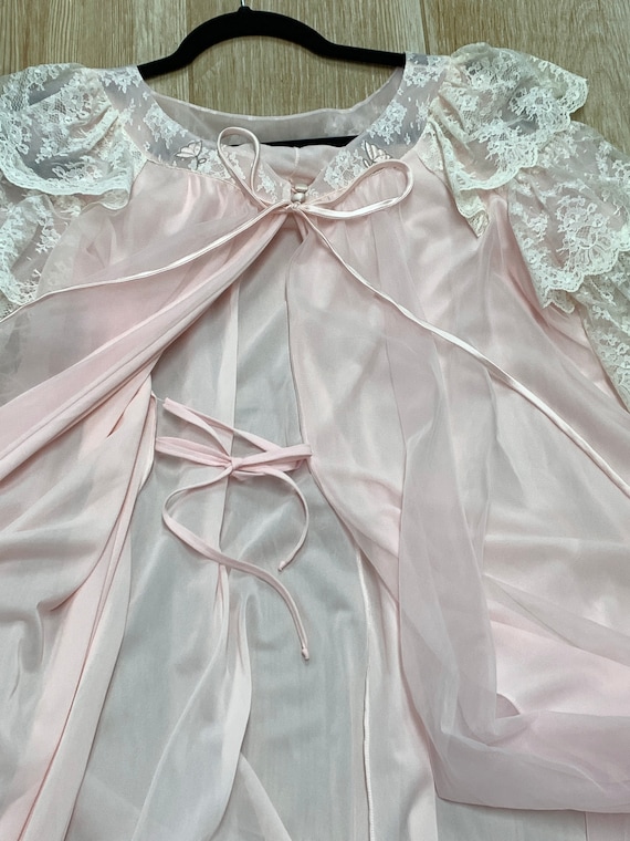 Vintage Peignoir Robe by Lucie Ann Claire Sandra … - image 6