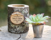 Urn Succulent Holder Keepsake log Sharing Urn Cremation Urn Rustic Keepsake Urn Sharing Urn