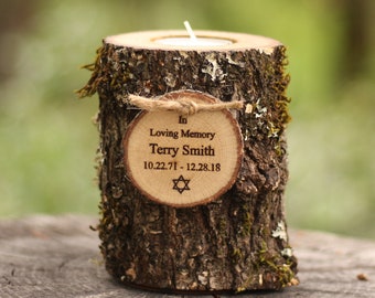 Urn Tealight Holder Cremation Urn Rustic Keepsake Urn Sharing Urn