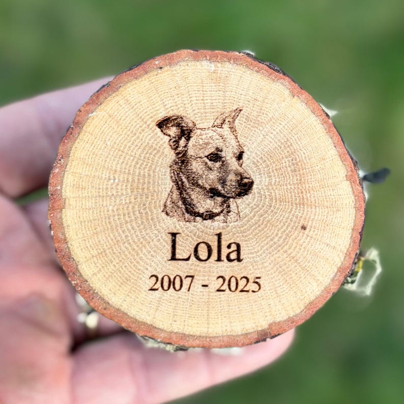 Mini Keepsake Urn log Sharing Urn Cremation Urn Rustic Mini Keepsake Urn Sharing Urn for Family immagine 5