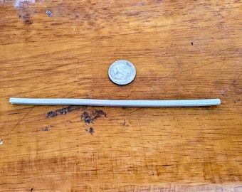 9999 fine silver anode wire for silver crystal growing or colloidal silver making 12.75 grams only 4 bucks a gram 130 mm x 2.2 mm