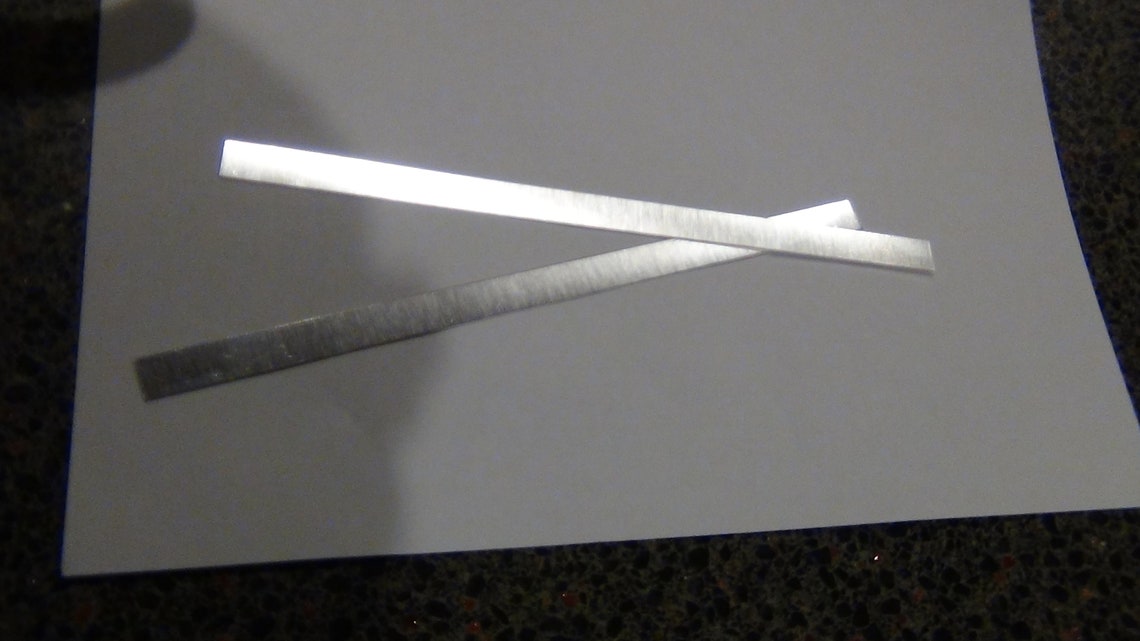 2 of Solid 999 Fine Silver Sheet Metal Strips for Colloidal Etsy