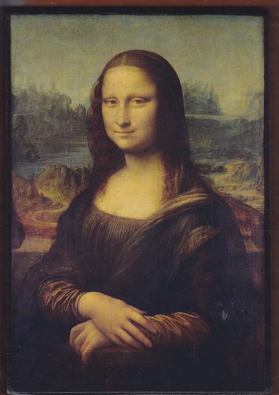 レオナルド・ダ・ヴィンチのモナ・リザ、パリのルーブル美術館