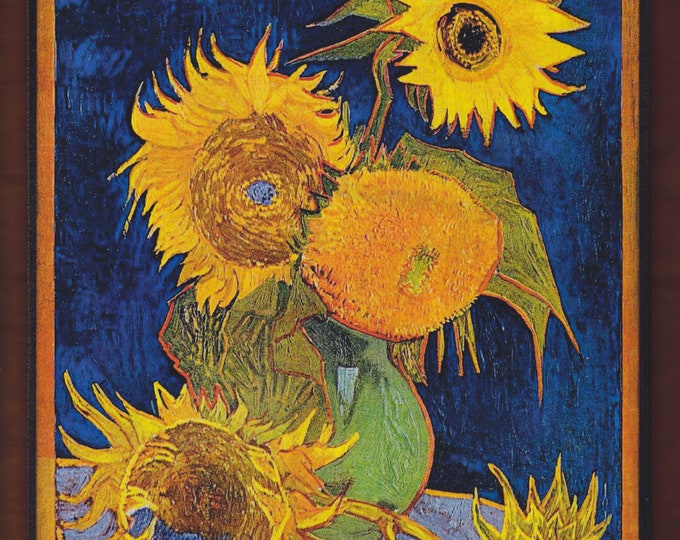 Van Gogh Sunflowers Destroyed in World War II Bombing Raid 1945.FREE