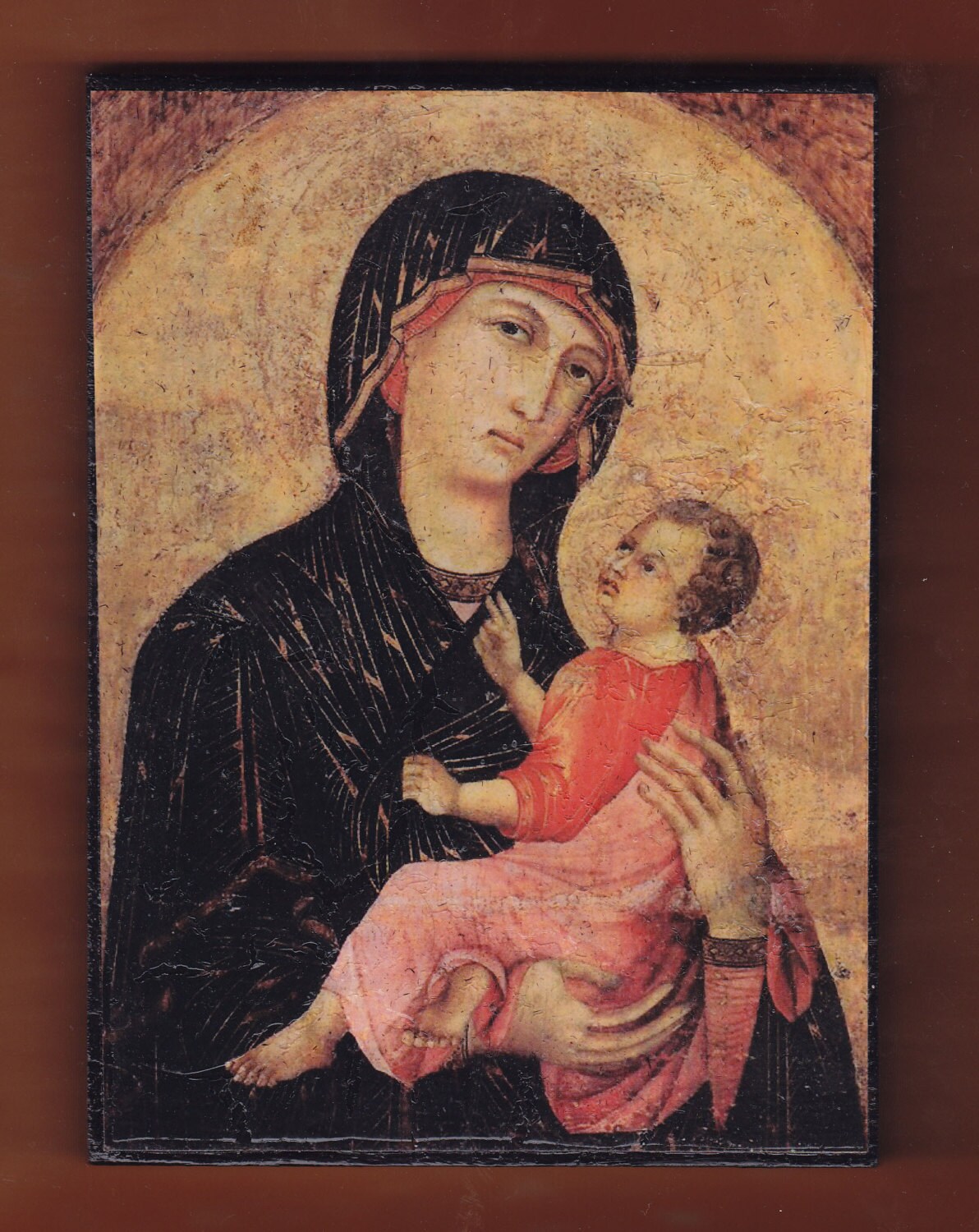 Duccio di Buoninsegna Madonna and Child 1280s Pinacoteca | Etsy