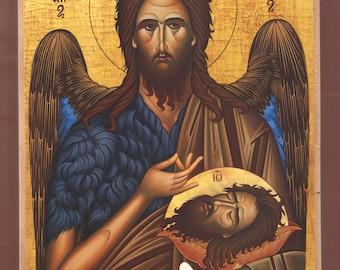 St. John the Forerunner: Christian Orthodox Icon