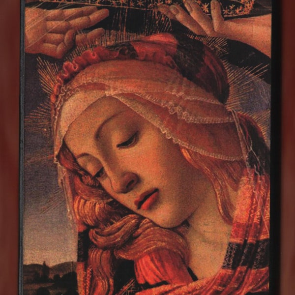 The Madonna of the Magnificat, 1483-85, Sandro Botticelli.FREE SHIPPING