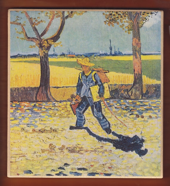 Vincent van Gogh Schilder op weg naar zijn werk 1888.GRATIS - Etsy Nederland