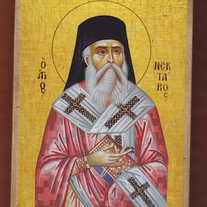 St. Nectarios of Aegina.FREE SHIPPING.