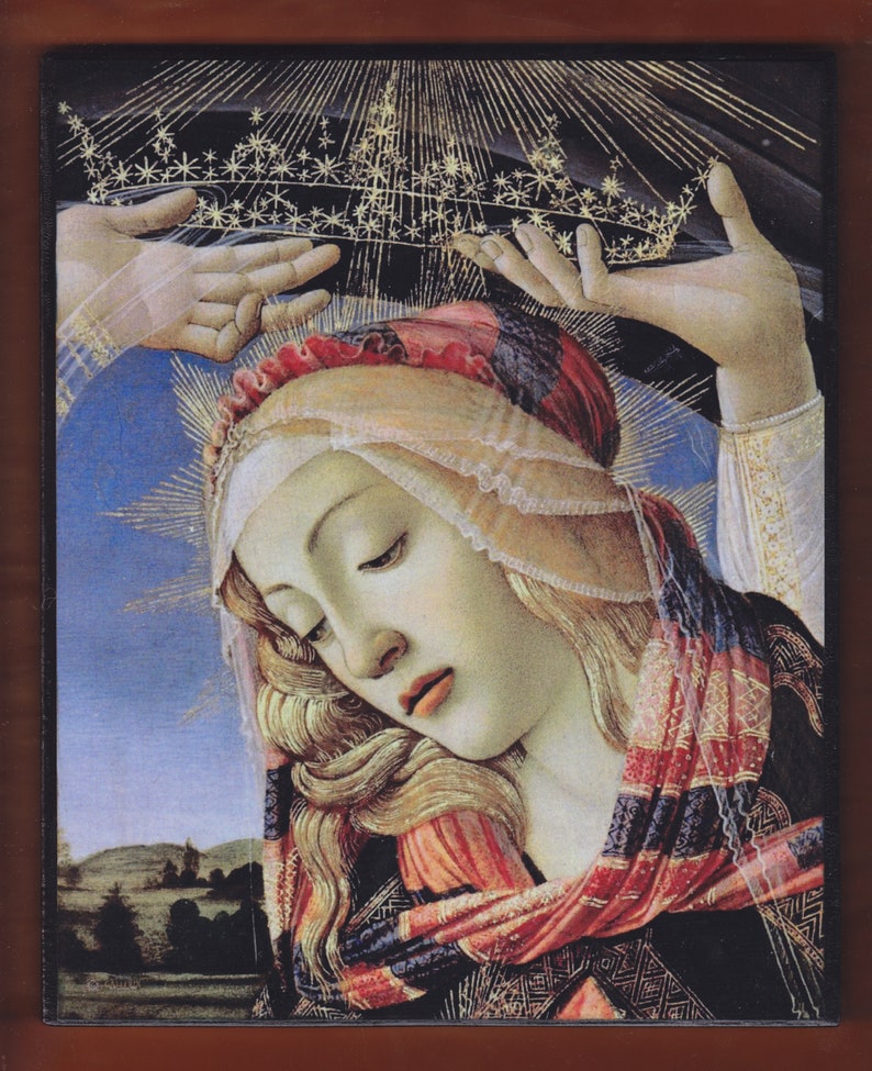 The Madonna of the Magnificat 148385 Sandro Botticelli