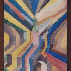 Paul Klee - Green Church and Steeple (1917).FREE SHIPPING