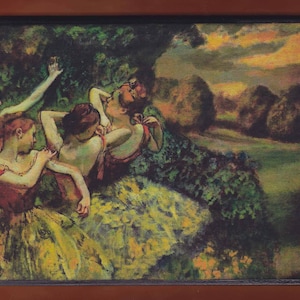 Four Dancers, Degas, c. 1899, National Gallery of Art, Washington.FREE SHIPPING