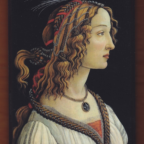 Sandro Botticelli,Portrait of a Young Woman (Botticelli, Frankfurt)