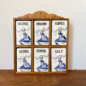 Blue spice rack new arrivals
