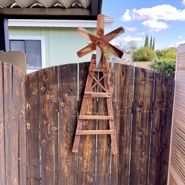 Metal Windmill - Etsy