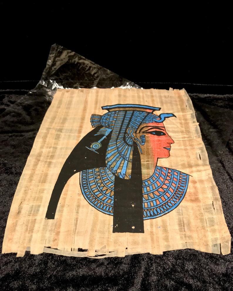 Egyptian Papyrus Paper Art 17 X 13 Hand Etsy