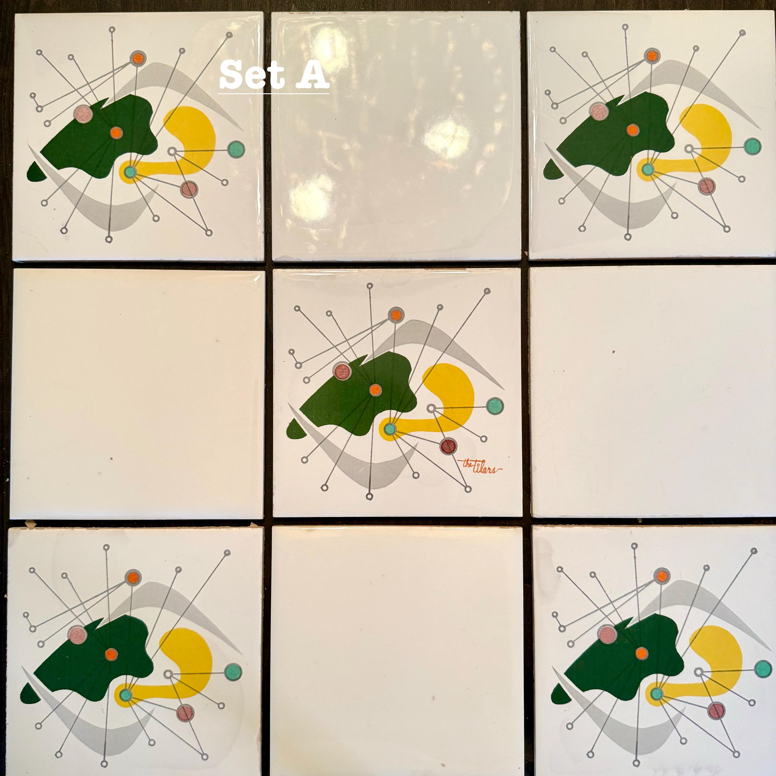 Set of NINE 6