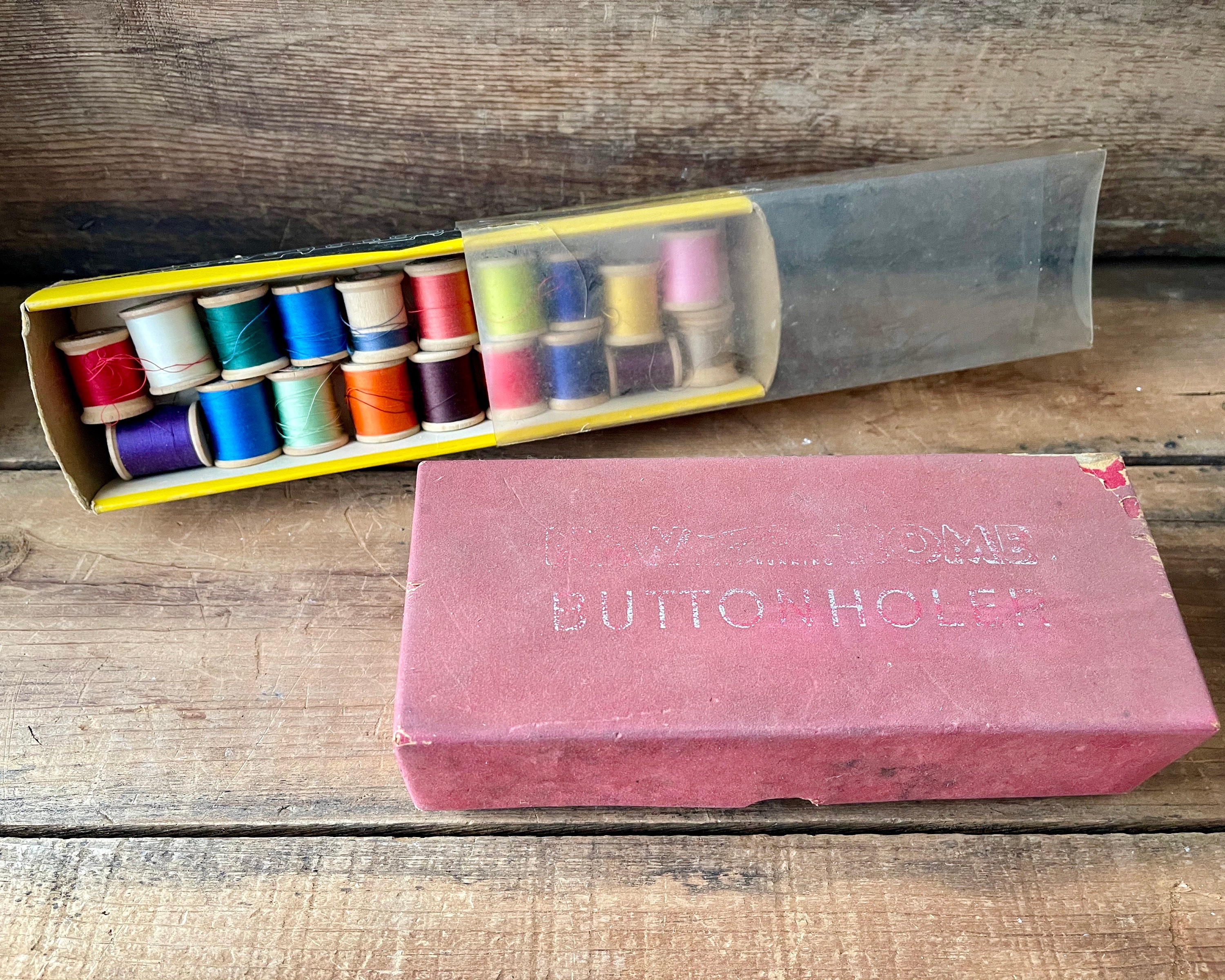 New Home Sewing Machine Buttonholer With Extra Set of Singer Etsy