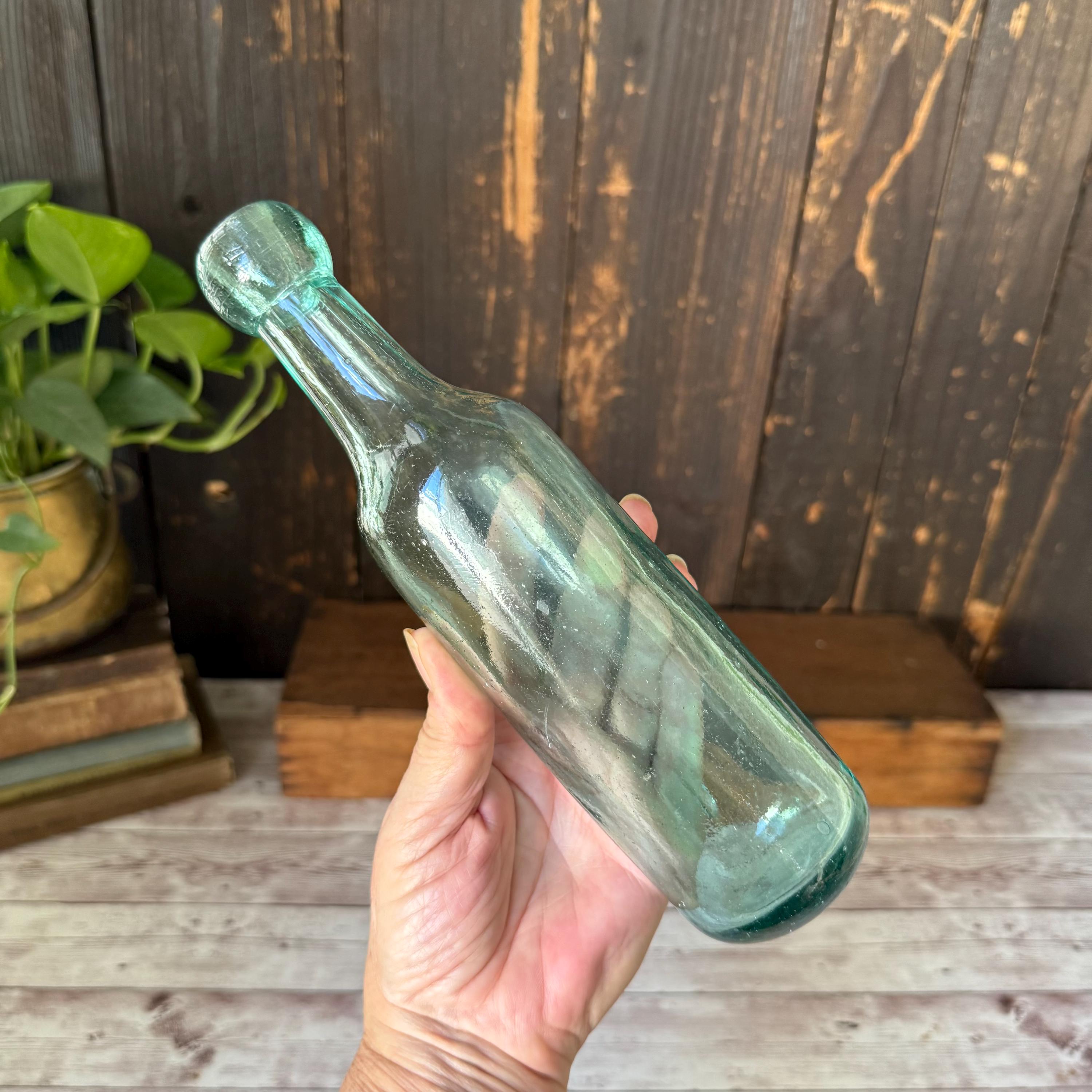 1800s Blue Bottle - Etsy