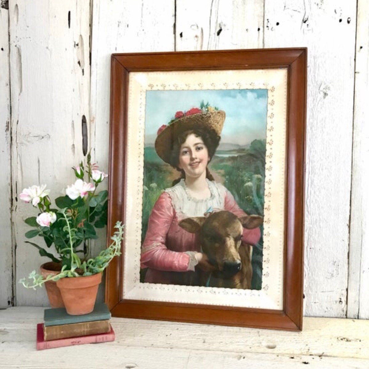 Set of 3 Victorian Framed Art Prints Antique Art Prints Etsy