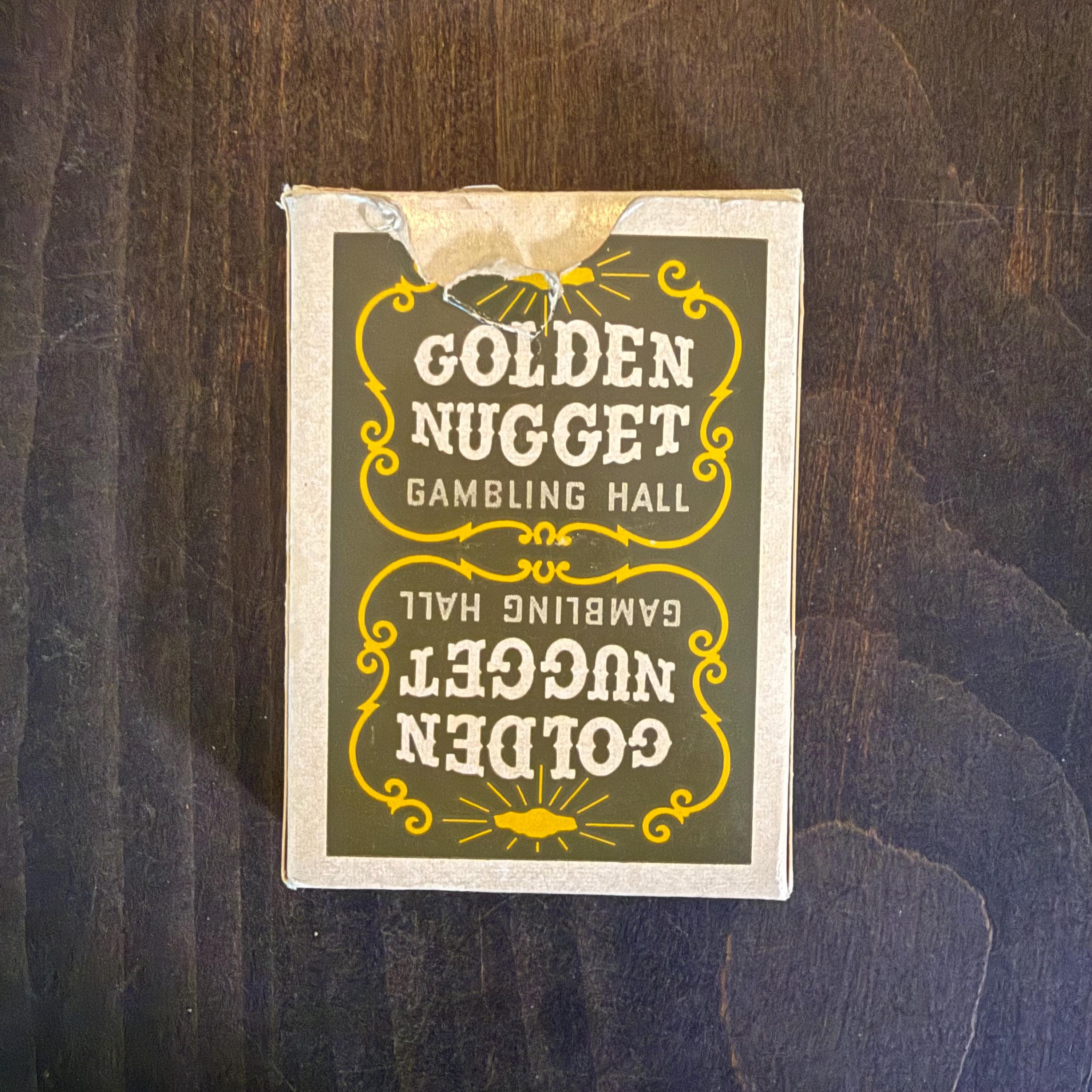 レアデック　Golden Nugget 6デックセット　オールドデック Golden Nugget Playing Cards - Quicker than the Eye
