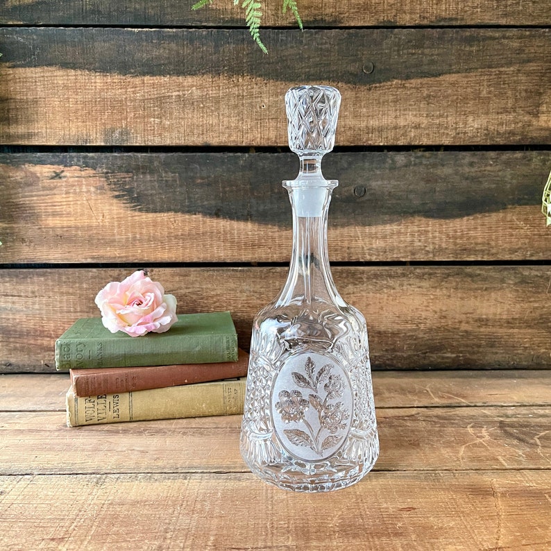 Zajecar Handcrafted 24 Lead Crystal Liquor Wine Decanter With Etsy