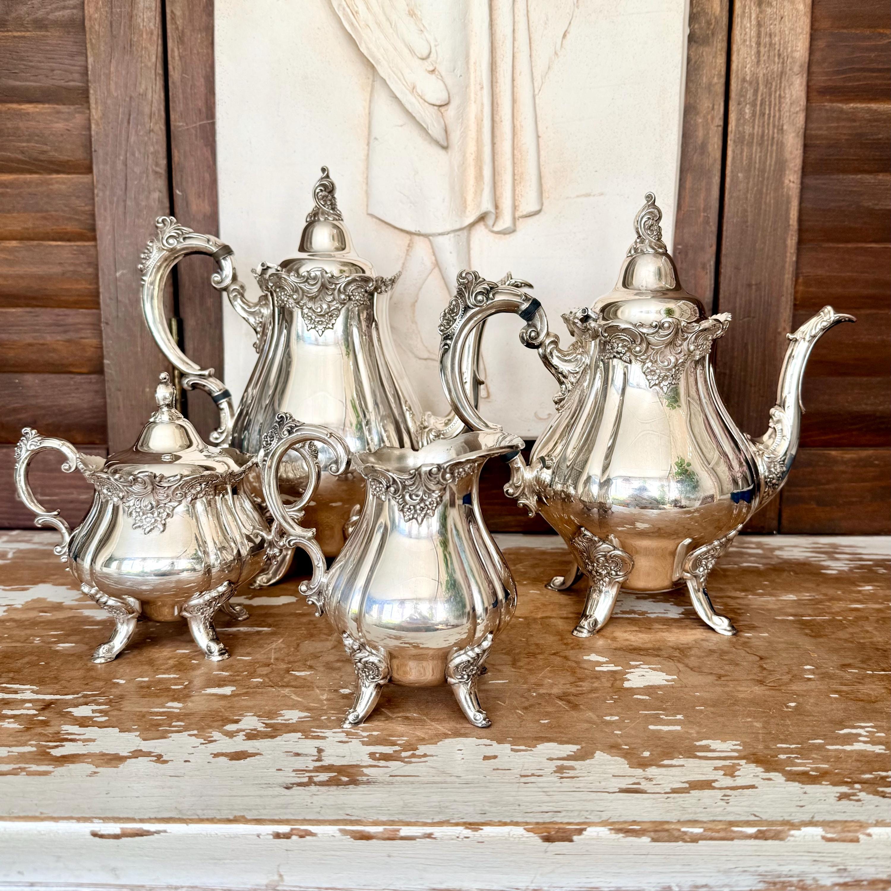 Wallace Silver Tea Set - Etsy