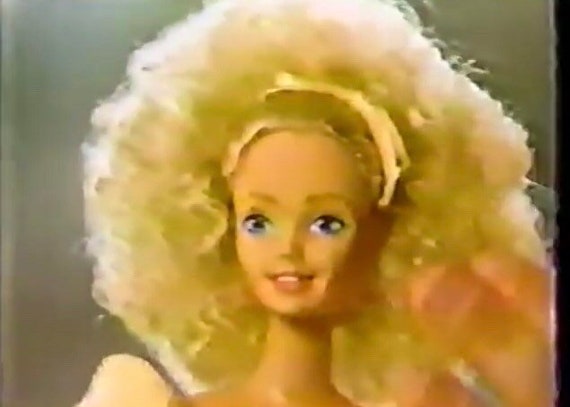 magic curl barbie 1981