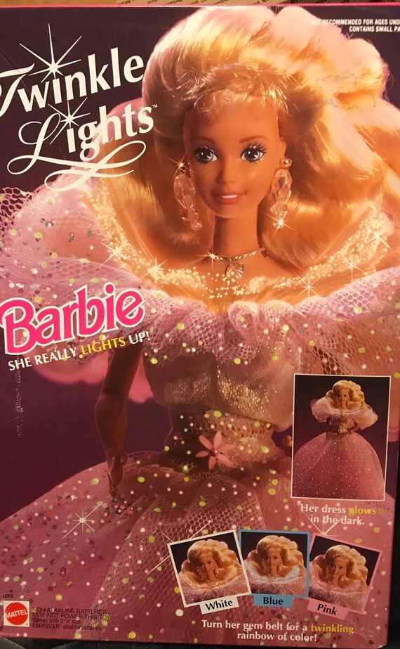 twinkle lights barbie