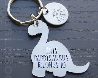 daddysaurus keyring