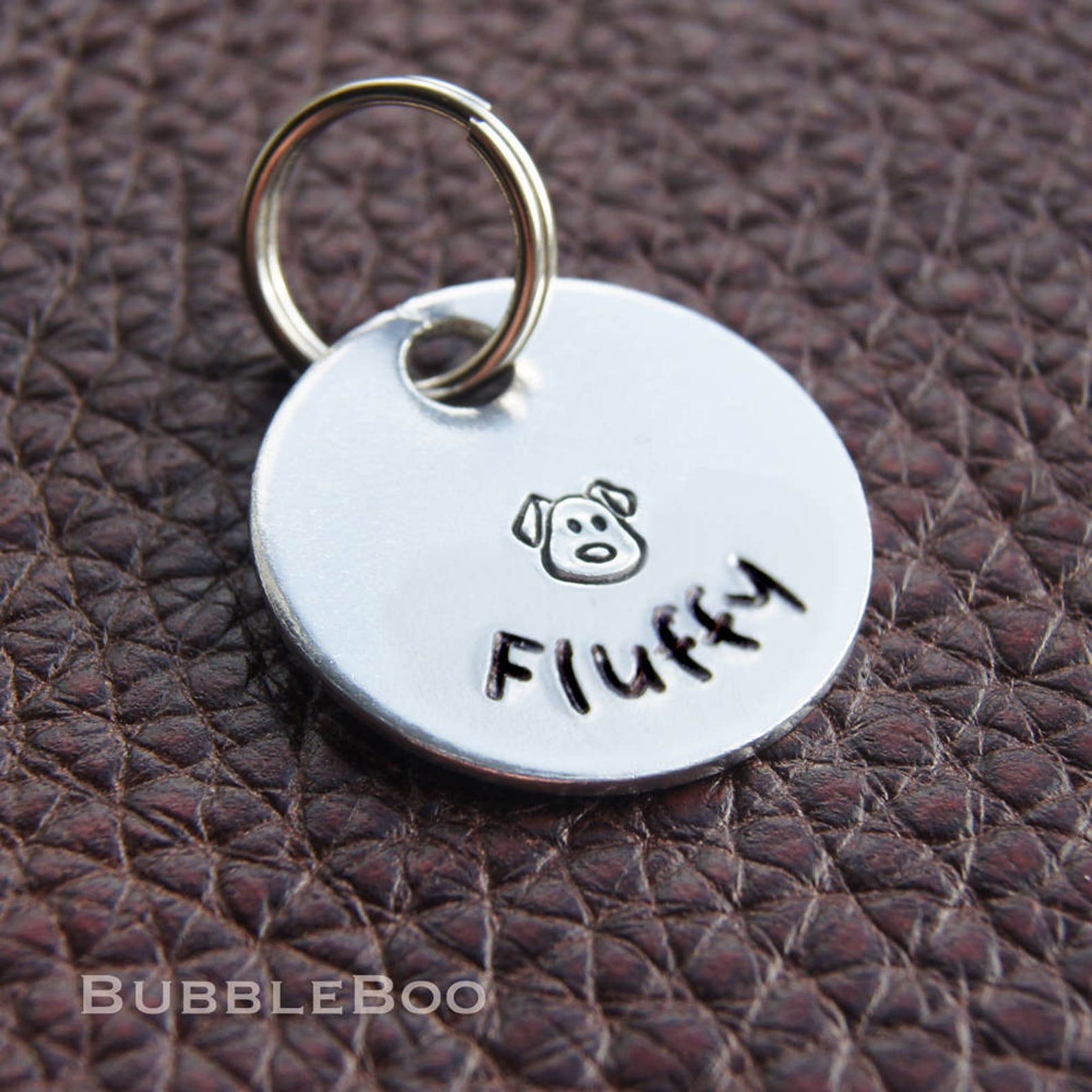 Personalised Dog Tag. Put your dog's name on an aluminium Etsy