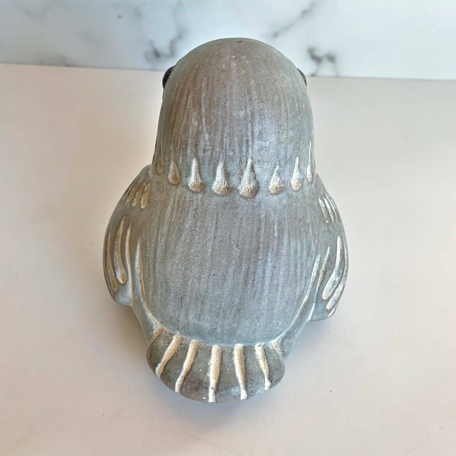 Isabel Bloom Bird Cement Sculpture Signed Signature Figure Etsy