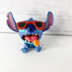 Disney LILO & Stitch Lot Of 5 Figures Bobble Cake Topper McDonald's Elvis image 4