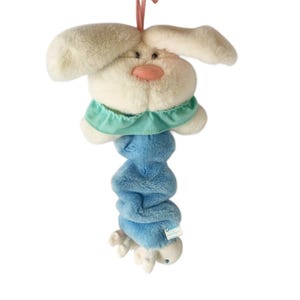 Carter's Prestige Toy Bunny Lapin en peluche musical pour bébé à tirer pour lit de bébé rose bleu