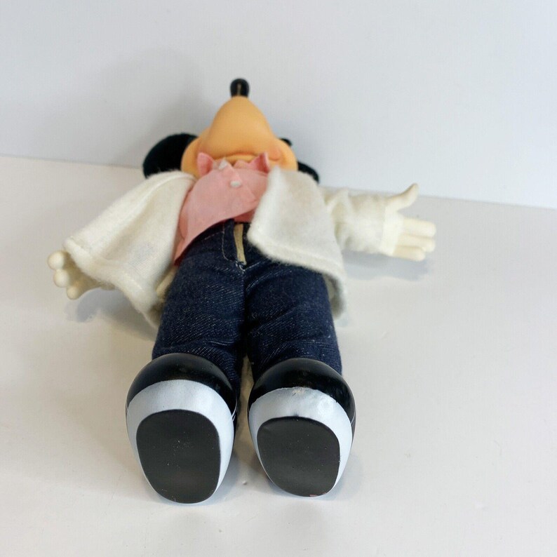 Disney Micky Maus Sock Hop Plüsch Puppe 11 "Applause Gefüllte Vinyl Spielzeug Bild 5