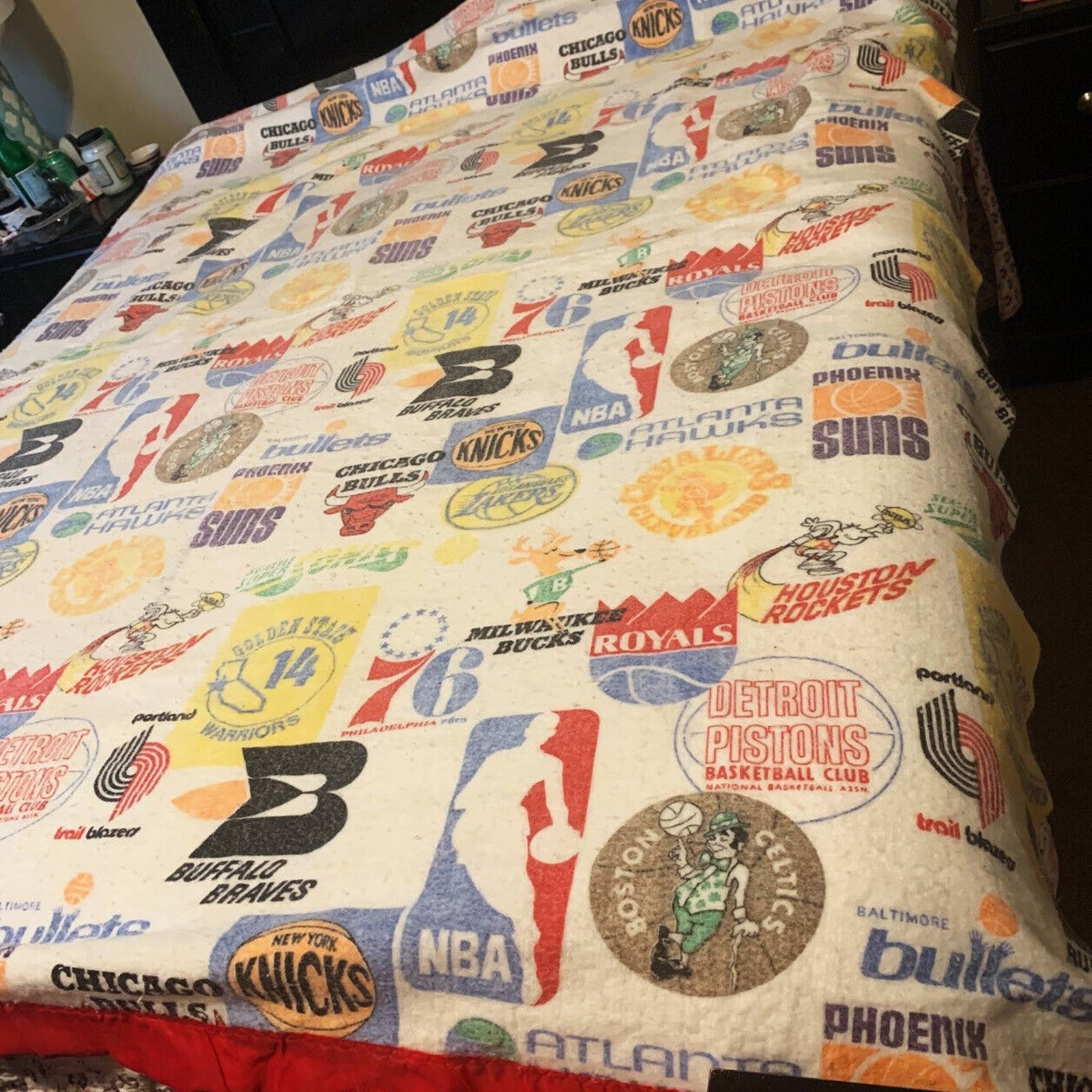 Miami Heat Legends White Hot NBA Team Fleece Blanket Quilt - Growkoc