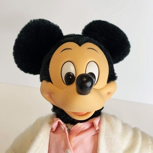 Disney Micky Maus Sock Hop Plüsch Puppe 11 "Applause Gefüllte Vinyl Spielzeug Bild 6