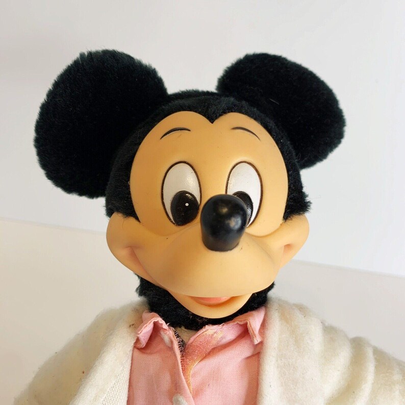 Disney Micky Maus Sock Hop Plüsch Puppe 11 "Applause Gefüllte Vinyl Spielzeug Bild 6