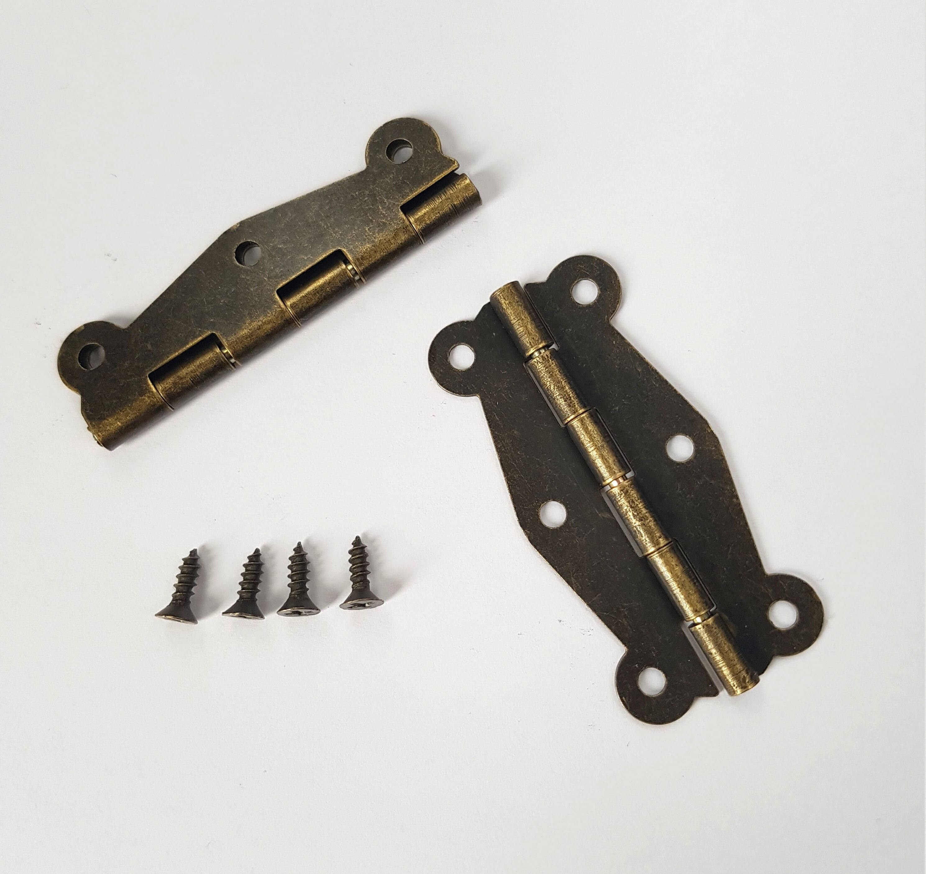 Hinges for Cardboard Box or Dollhouse Bronze Color Etsy Australia