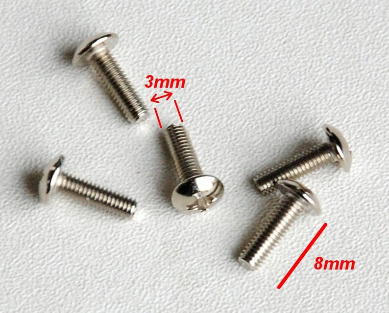 Vis bois Laiton Tête ronde TR Fendue 3X30 - 1 piece | Leroy Merlin