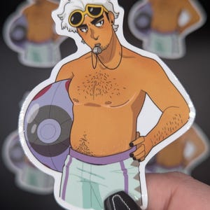 Summer Bug Brains - Glossy Sticker
