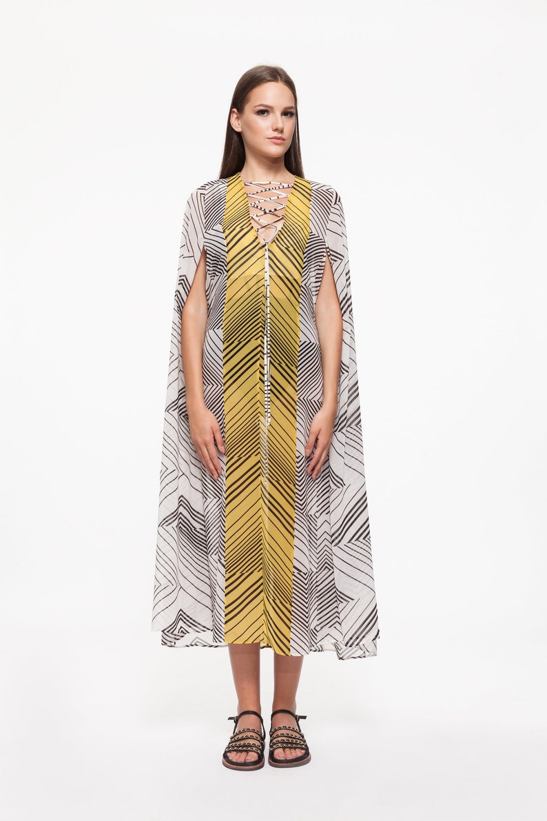 Women Wide Beach Dress Beach Sarong Beach Kaftan Long Beach Dress Sheer Dress Women Transparent Dress Beach Cover