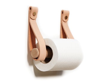 Leder Toilettenpapierhalter