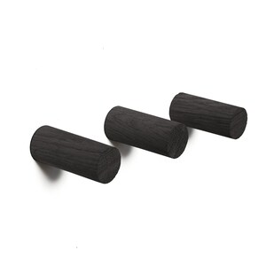 Adhesive Coat hook - Natural Oak (Single Hook or Set of 3)