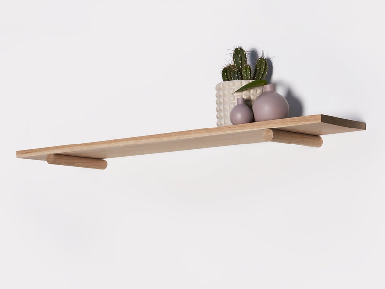 SHELFZ Wooden Hanger Hook Bracket for Shelf Planter Light Etsy